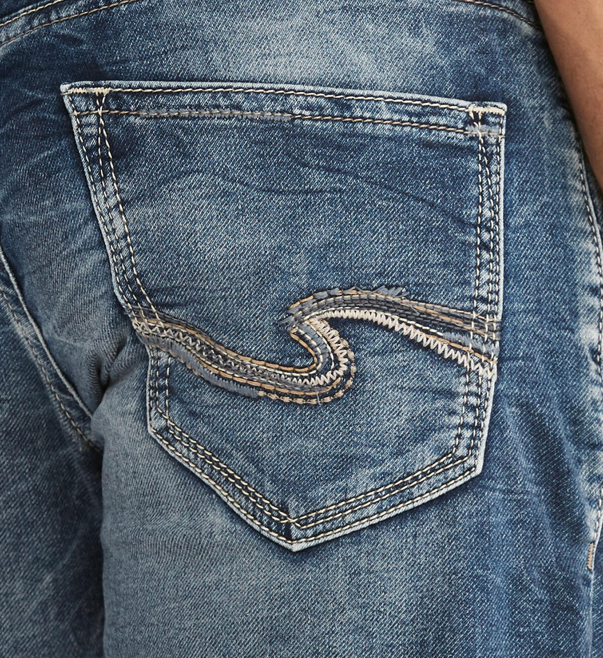 Zac Short Dark Wash, , hi-res image number 3