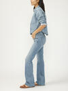 Button Front Knit Flex Shirt image number 3