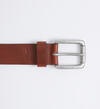 Pebbled Leather Men's Belt, , hi-res image number 0