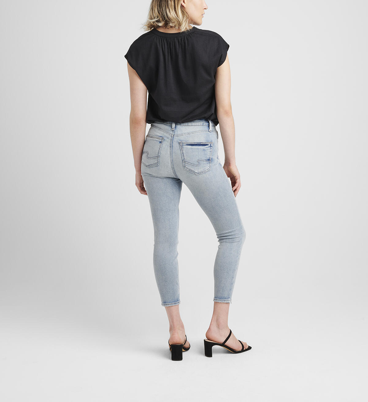 Avery High Rise Skinny Crop Jeans, , hi-res image number 1