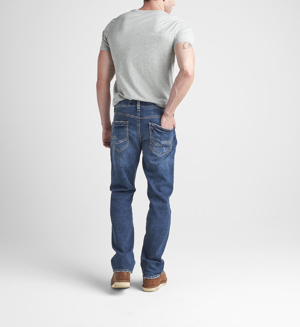 Grayson Easy Fit Straight Leg Jeans, , hi-res image number 1