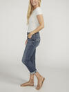 Suki Mid Rise Americana Capri image number 2