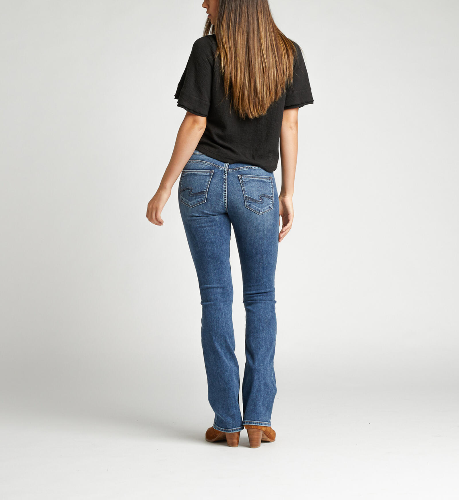 Buy Suki Mid Rise Bootcut Jeans for CAD 109.00 | Silver Jeans CA New