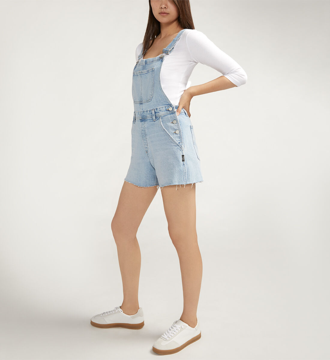 Buy Relaxed Short Overalls for CAD 49.00 | Silver Jeans CA New