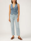 Highly Desirable High Rise Straight Leg Jeans image number 0