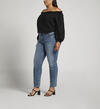 Suki Mid Rise Straight Leg Jeans Plus Size, , hi-res image number 2