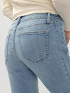 Suki Mid Rise Classic Straight Luxe Stretch Jeans image number 3