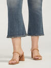 Suki Mid Rise Cropped Flare Jeans Plus Size image number 3