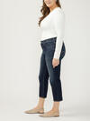 Elyse Mid Rise Luxe Stretch Capri Plus Size image number 2