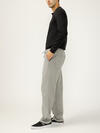 Relaxed Fit Trouser Leg Knit Flex Jeans image number 2