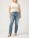 Elyse Mid Rise Slim Bootcut Jeans Plus Size image number 0