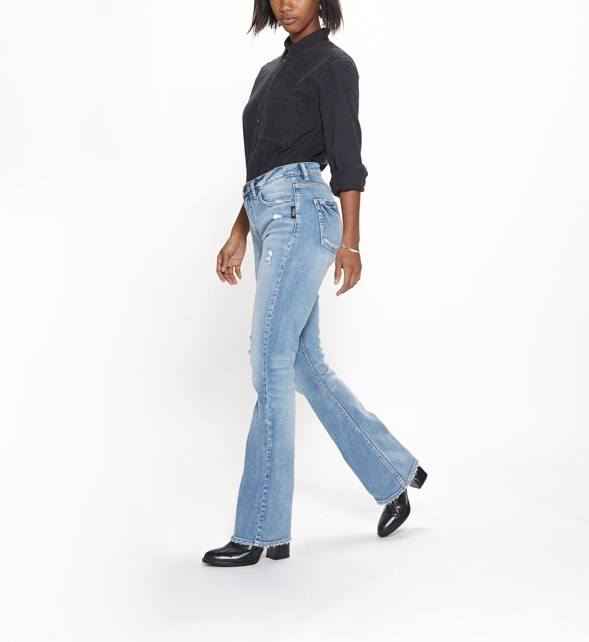 Frisco Bootcut High Rise Medium Wash, , hi-res image number 2