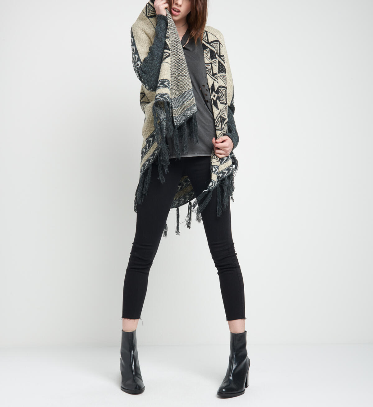Dani Navaho Sweater, Oatmeal, hi-res image number 3