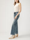 Suki Mid Rise Trouser Leg Jeans image number 2