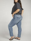 Suki Mid Rise Straight Leg Jeans Plus Size image number 1