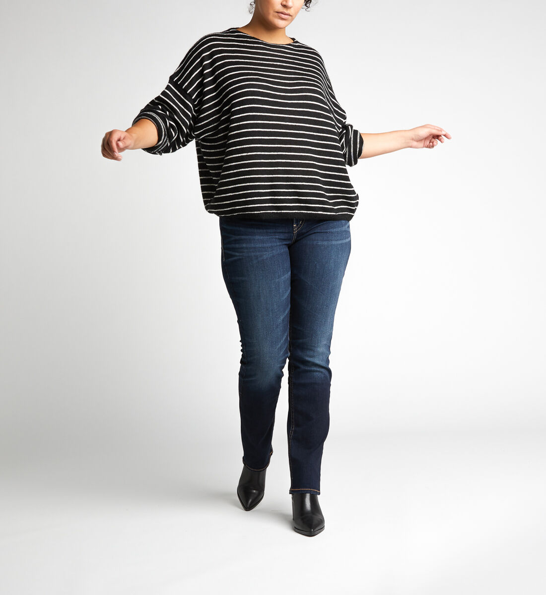 Plus size tall straight discount leg jeans