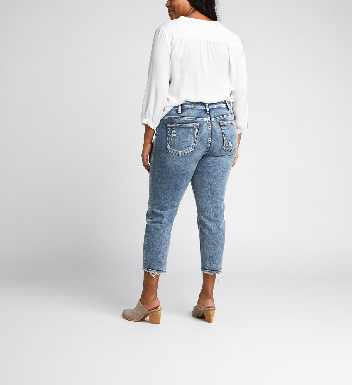 Elyse Mid-Rise Curvy Relaxed Slim Crop Jeans, , hi-res image number 1