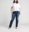 Elyse Mid Rise Slim Bootcut Jeans Plus Size, Indigo, hi-res image number 0
