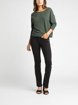 Suki Mid Rise Slim Bootcut Jeans