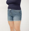 Suki Mid Rise Luxe Stretch Shorts Plus Size, , hi-res image number 4