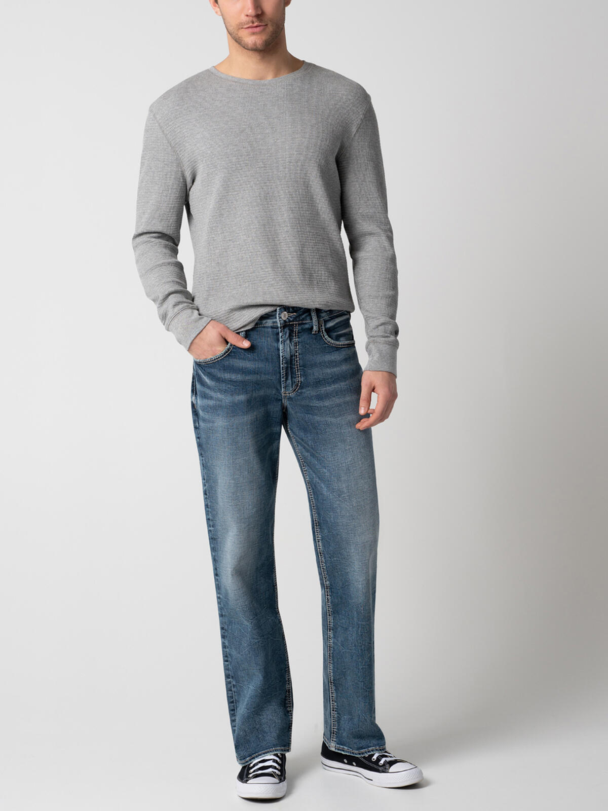 Gordie Loose Fit Straight Leg Jeans image number 0