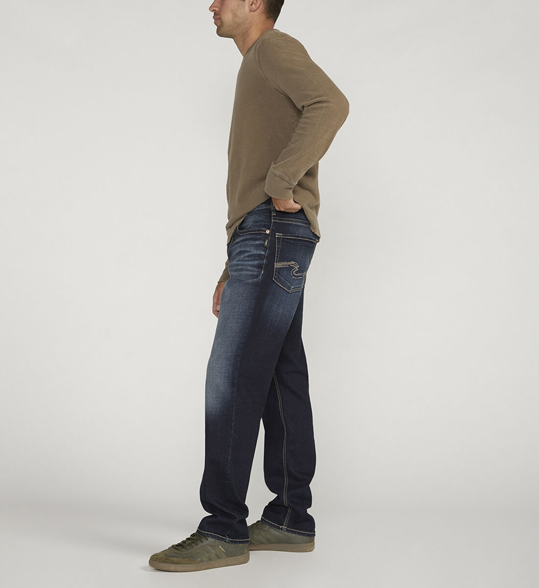 Athletic online bootcut jeans