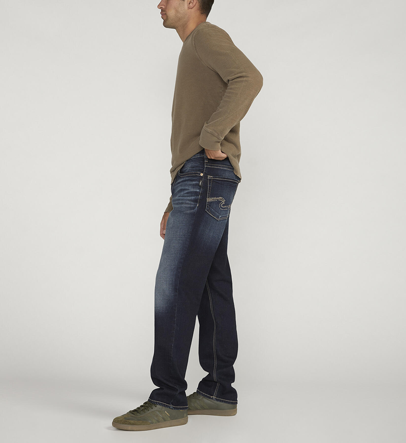 Buy Hunter Relaxed Athletic Fit Straight Leg Jeans for CAD 118.00