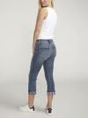 Suki Mid Rise Americana Capri image number 1