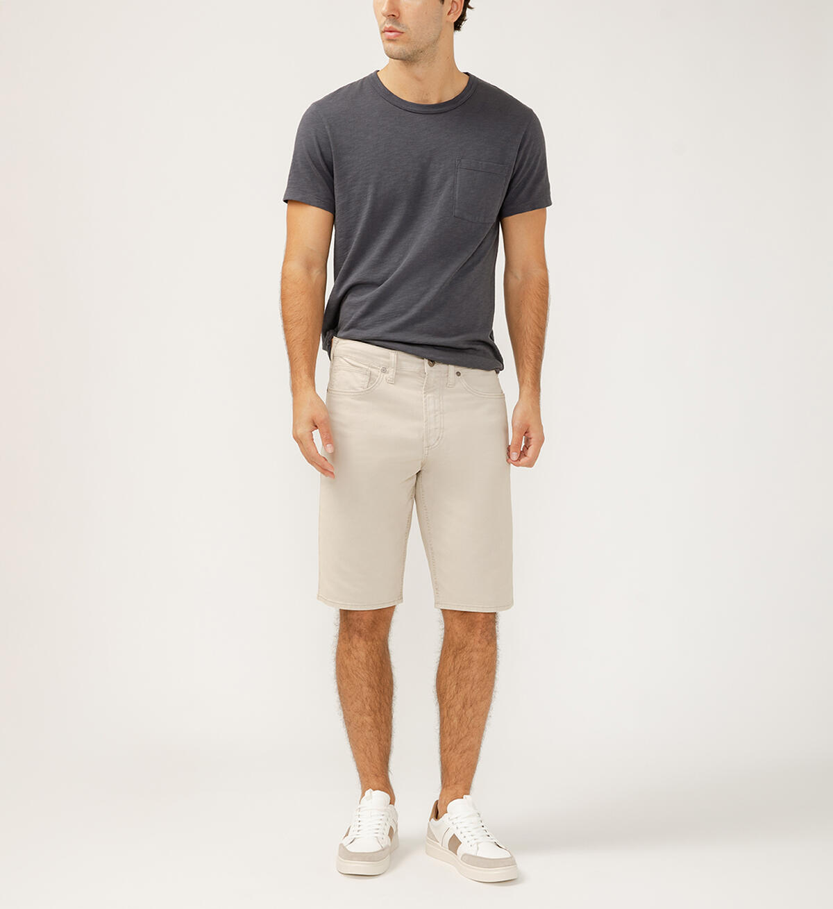 Zac Relaxed Fit Shorts, Dark Grey, hi-res image number 0