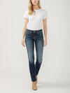 Suki Mid Rise Straight Leg Jeans image number 0