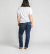 Elyse Mid Rise Slim Bootcut Jeans Plus Size, Indigo, hi-res image number 1