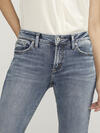 Elyse Mid Rise Straight Leg Jeans image number 3