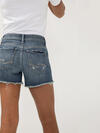 Suki Mid Rise Luxe Stretch Shorts image number 2