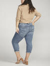 Elyse Mid Rise Capri Plus Size image number 1