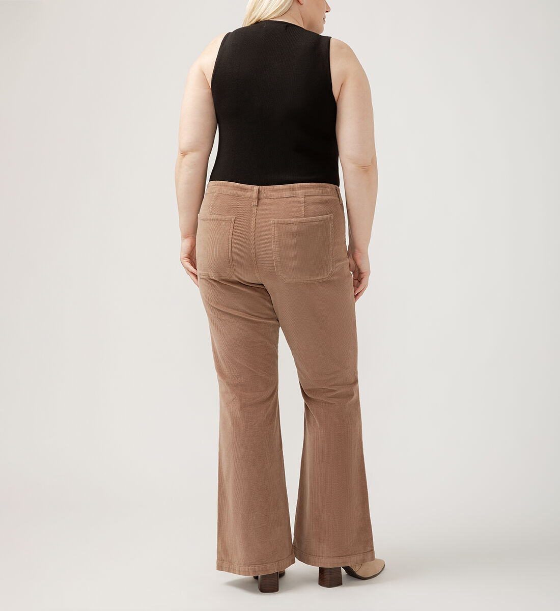 Flare leg khaki pants hotsell