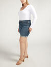 Sure Thing Long Shorts Plus Size image number 2