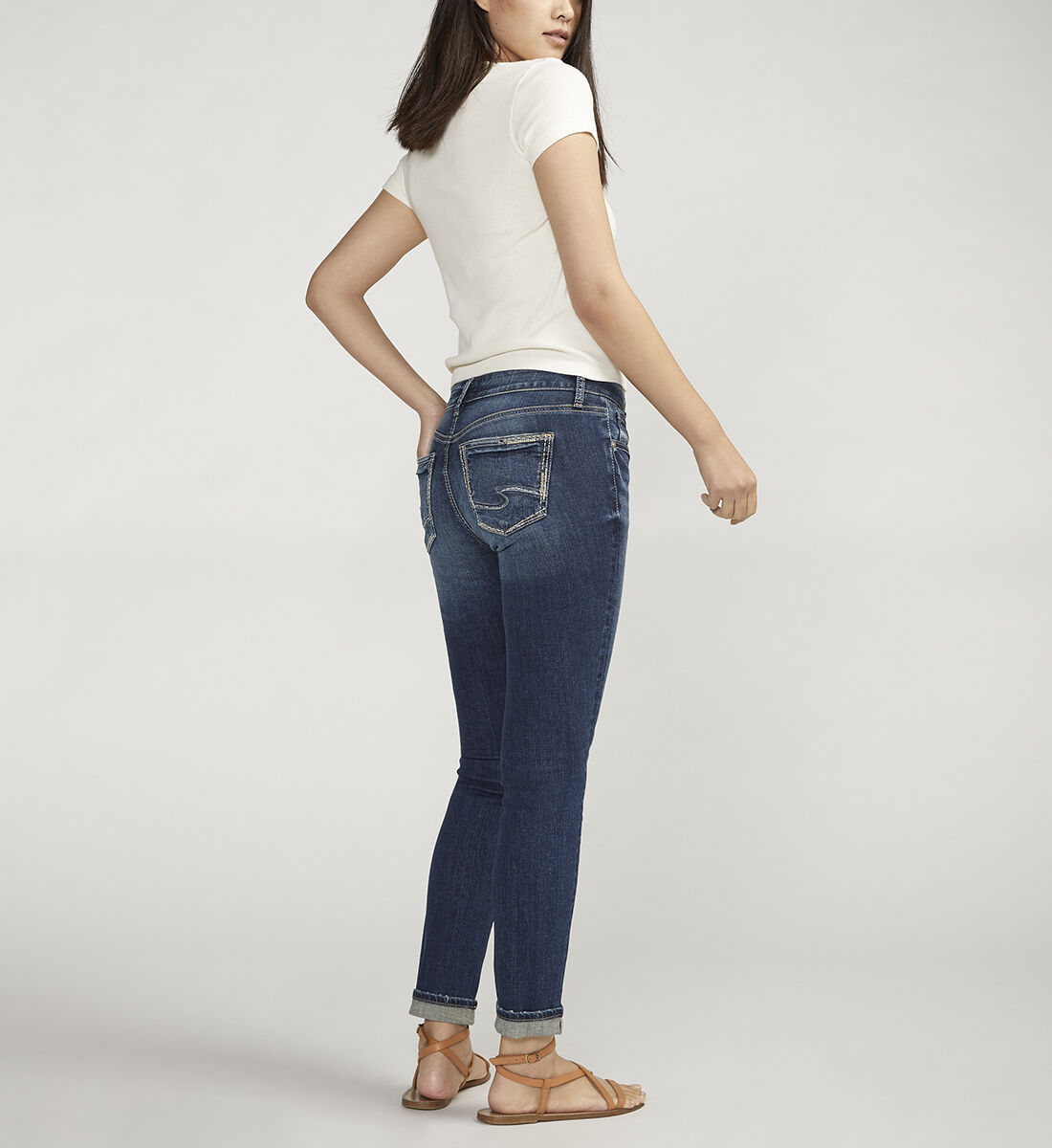 Slim girlfriend jeans on sale