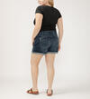 Boyfriend Mid Rise Luxe Stretch Shorts Plus Size, , hi-res image number 2
