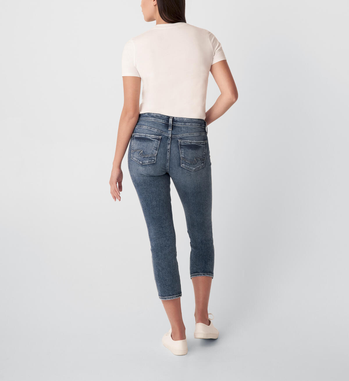 Suki Mid Rise Straight Crop Jeans, , hi-res image number 1