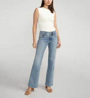 Women's Trouser Leg Jeans