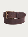 Men's 40MM Genuine Crazy Horse Leather Belt image number 2