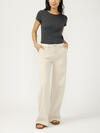 Wide Leg Knit Flex Pants image number 0