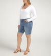 Elyse Mid Rise Bermuda Shorts Plus Size, , hi-res image number 2