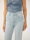 Highly Desirable High Rise Straight Leg Jeans image number 3
