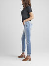 Boyfriend Mid Rise Slim Leg Jeans image number 2