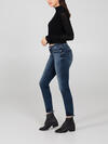 Elyse Mid Rise Skinny Jeans image number 2
