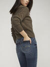Elyse Mid Rise Slim Bootcut Jeans image number 3
