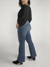 Most Wanted Mid Rise Flare Jeans Plus Size image number 2