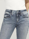 Boyfriend Mid Rise Slim Leg Jeans image number 3