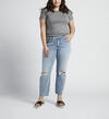 Beau Mid Rise Slim Leg Jeans Plus Size, , hi-res image number 0